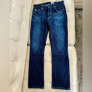 AG Adriano Goldschmied Mari High Rise Slim Straight Jeans - size 30